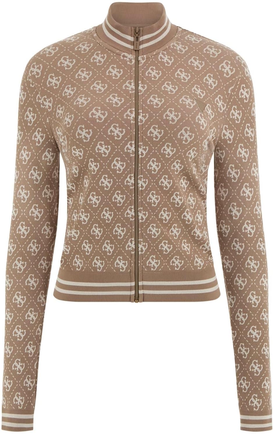 

GUESS женский топ с длинным рукавом 4g Rhombus Seamless, 4G Jacquard G1O6 + G1K8