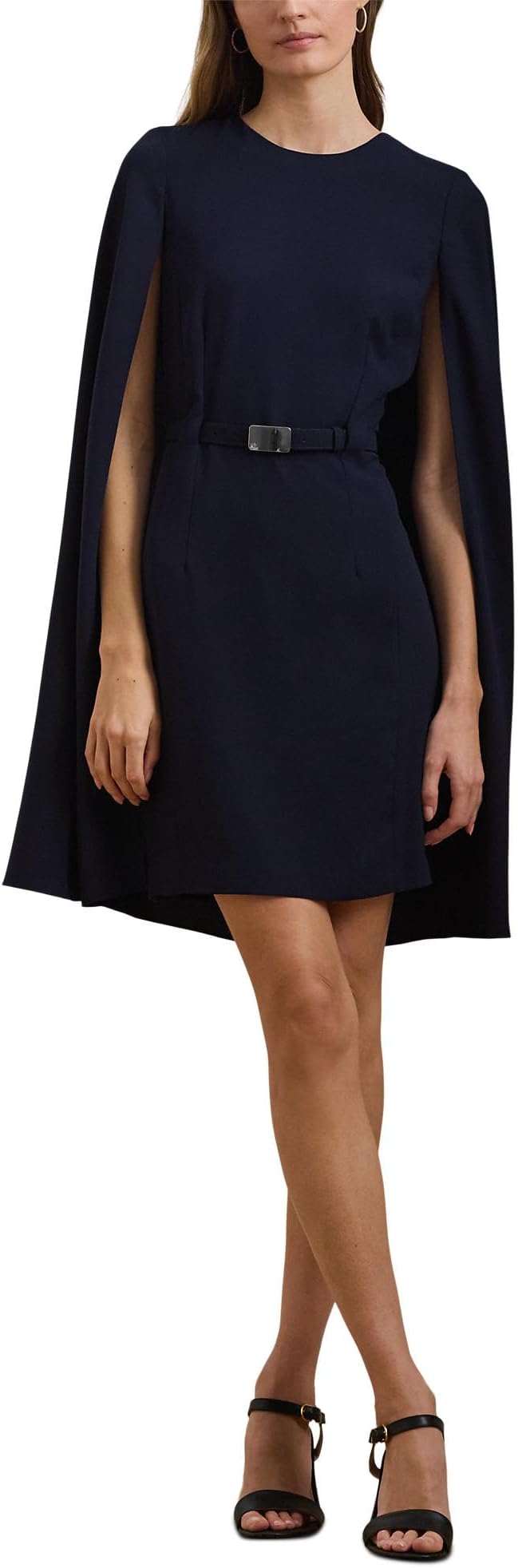 

Платье Lauren Ralph Lauren Rayzelle-Long Sleeve-Cocktail Dress, цвет Lighthouse Navy