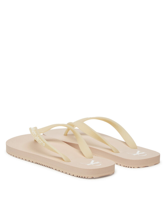 Шлепанцы Beach Sandal Transparent Tpu Yw0Yw01829 Calvin Klein Jeans, розовый — фото 3