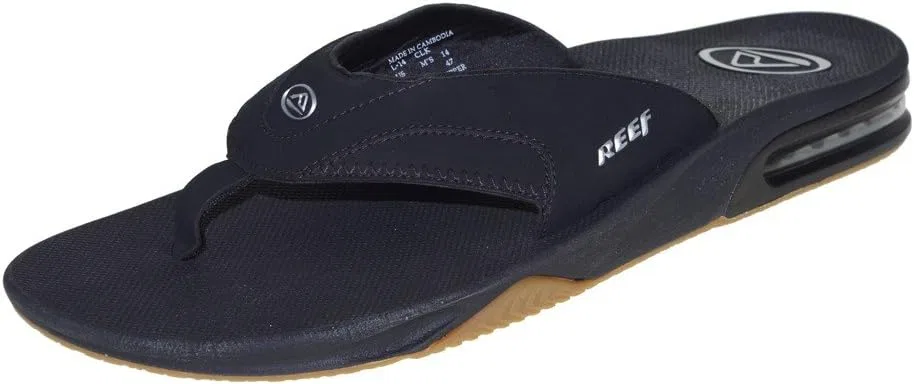 Сандалии с амортизацией REEF, Black/Silver