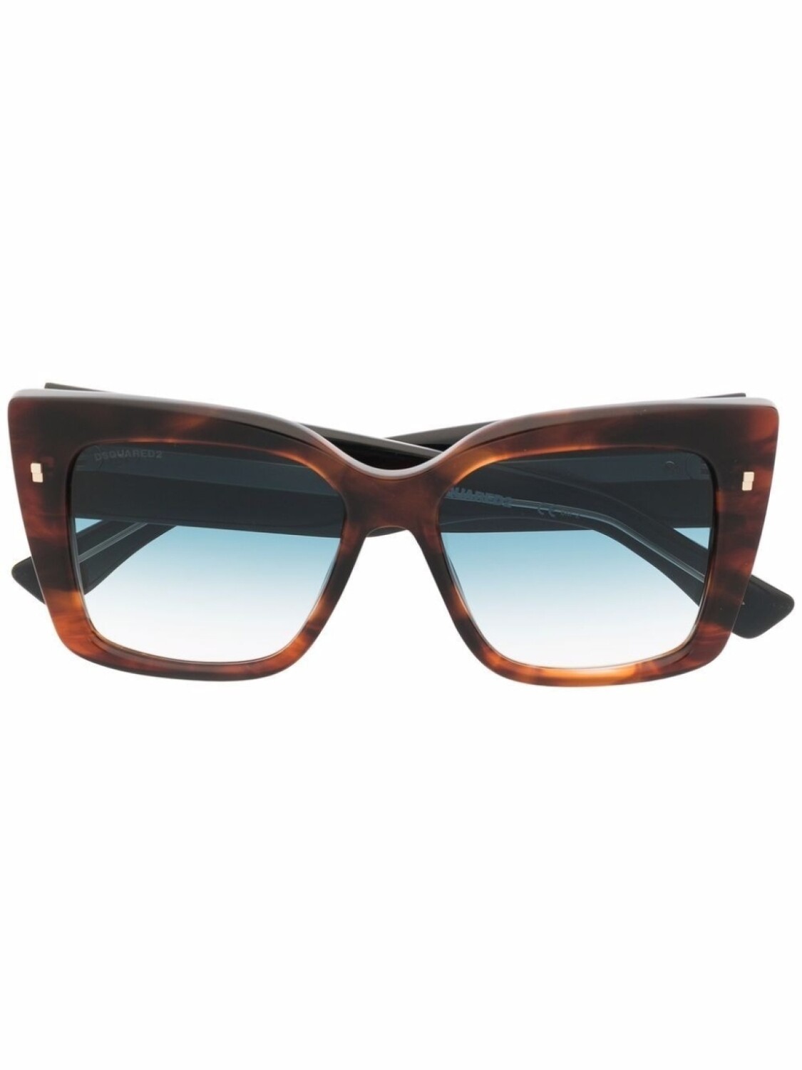 

Dsquared2 Eyewear солнцезащитные очки в квадратной оправе, коричневый