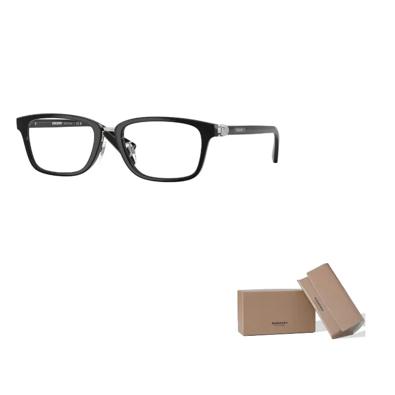 

Burberry Прямоугольная оправа для очков унисекс черная, Black