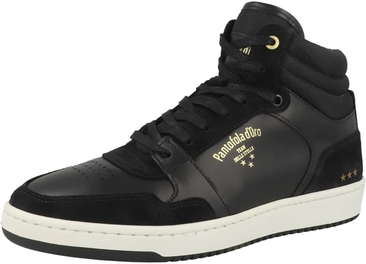 Мужские кроссовки Pantofola d'Oro Low Sirolo Mid Pantofola D'Oro 1886, черный — фото 4