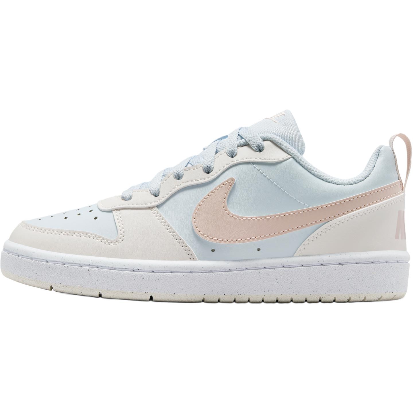 

Nike Court Low top Детские скейтбординг кроссовки Светло-голубые Розовые Kids'
