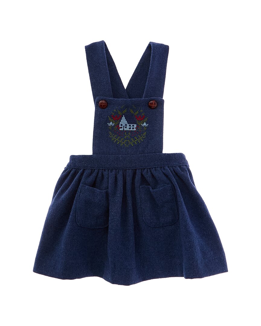 

Комбинезон Pepa London из шерстяной смеси с юбкой Pepa London, синий