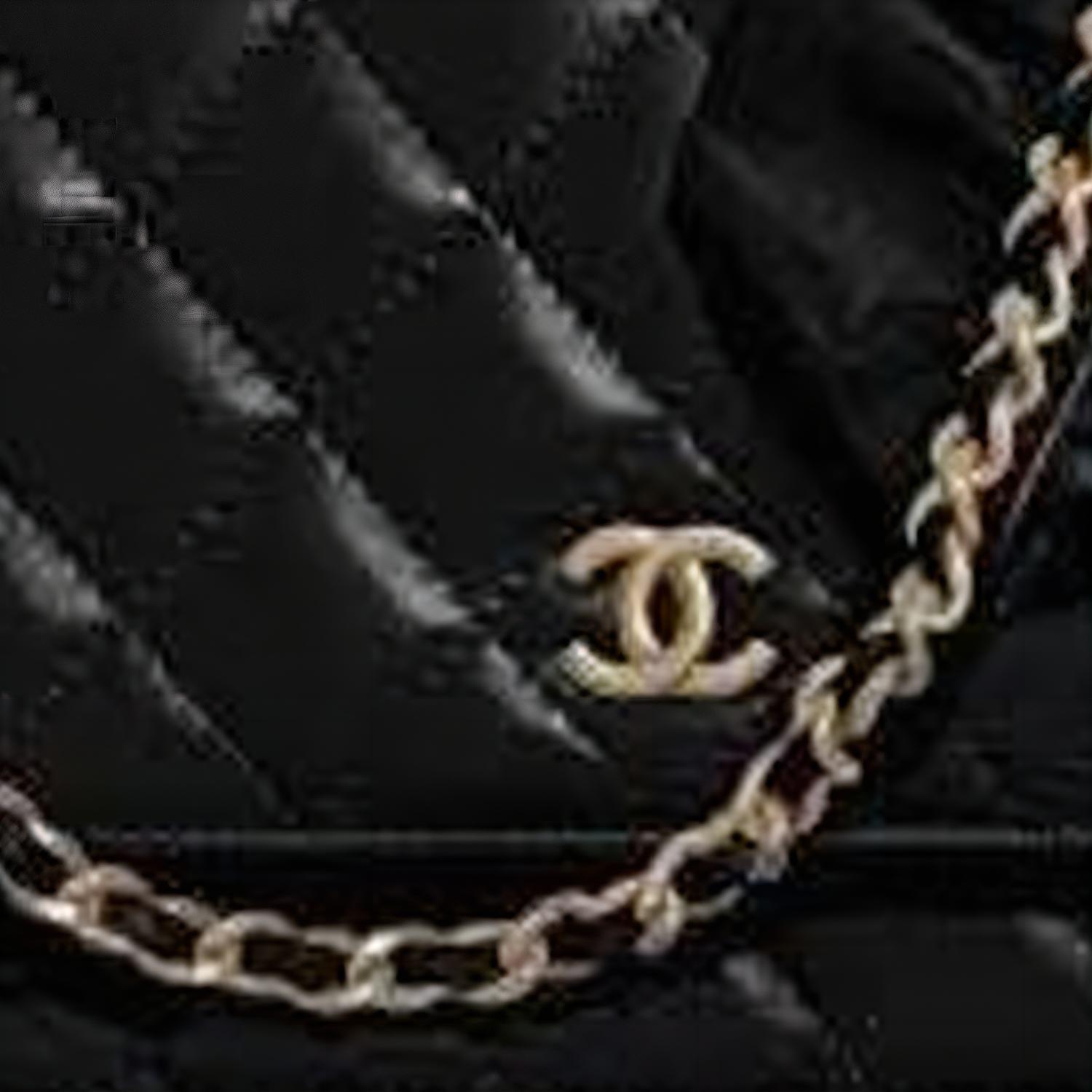 Сумка через плечо WOC Lambskin One Shoulder Fanny Pack, кардхолдер, мини-кошелёк женский black CHANEL, Set (Bag+Dust Bag) — фото 3
