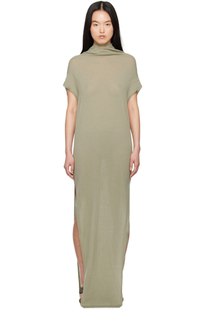 

Платье макси Green Hollywood SL Crater Rick Owens