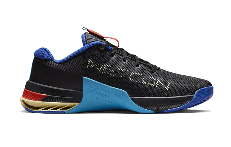 Metcon 8 Anthracite Blue Lightning Nike, Coal Black — фото 2