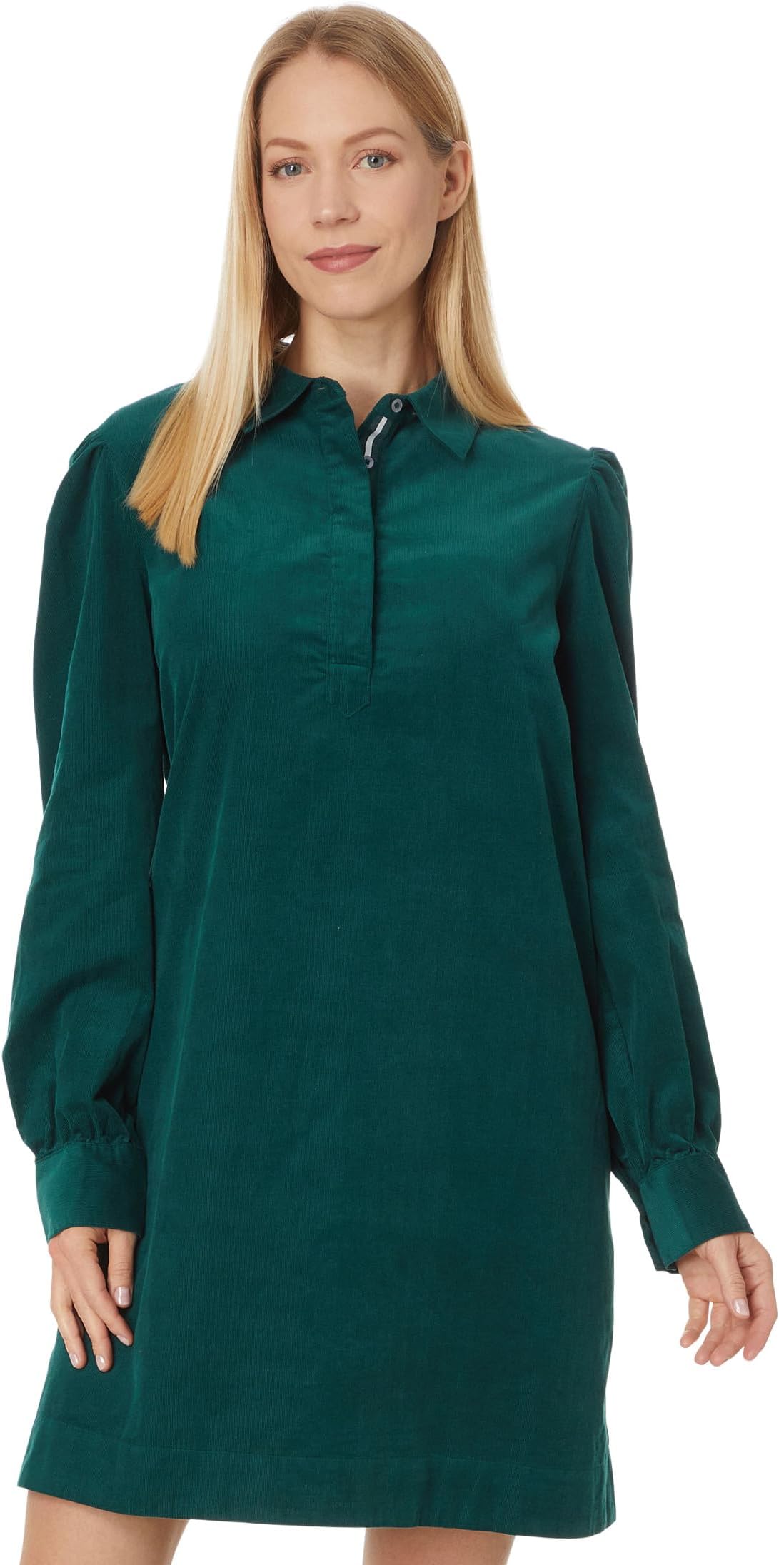 

Платье Vineyard Vines Cord Popover Dress, цвет Charleston Green