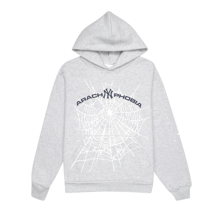 

Худи Sp5der Arach NY Phobia Hoodie, серый