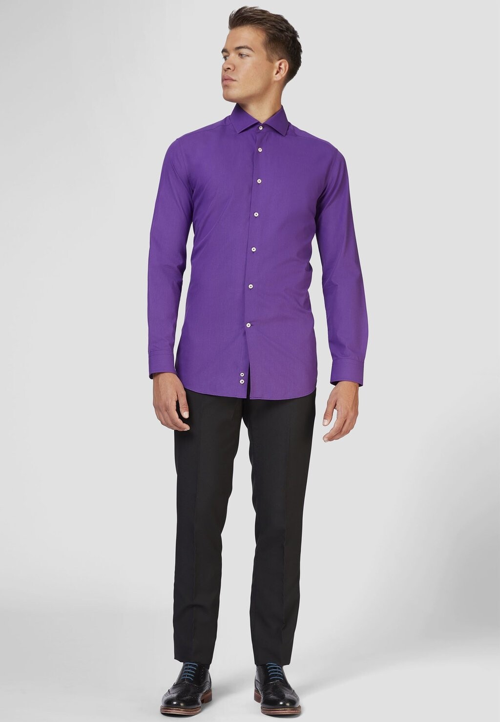 

Рубашка SOLID COLOUR OppoSuits, фиолетовый