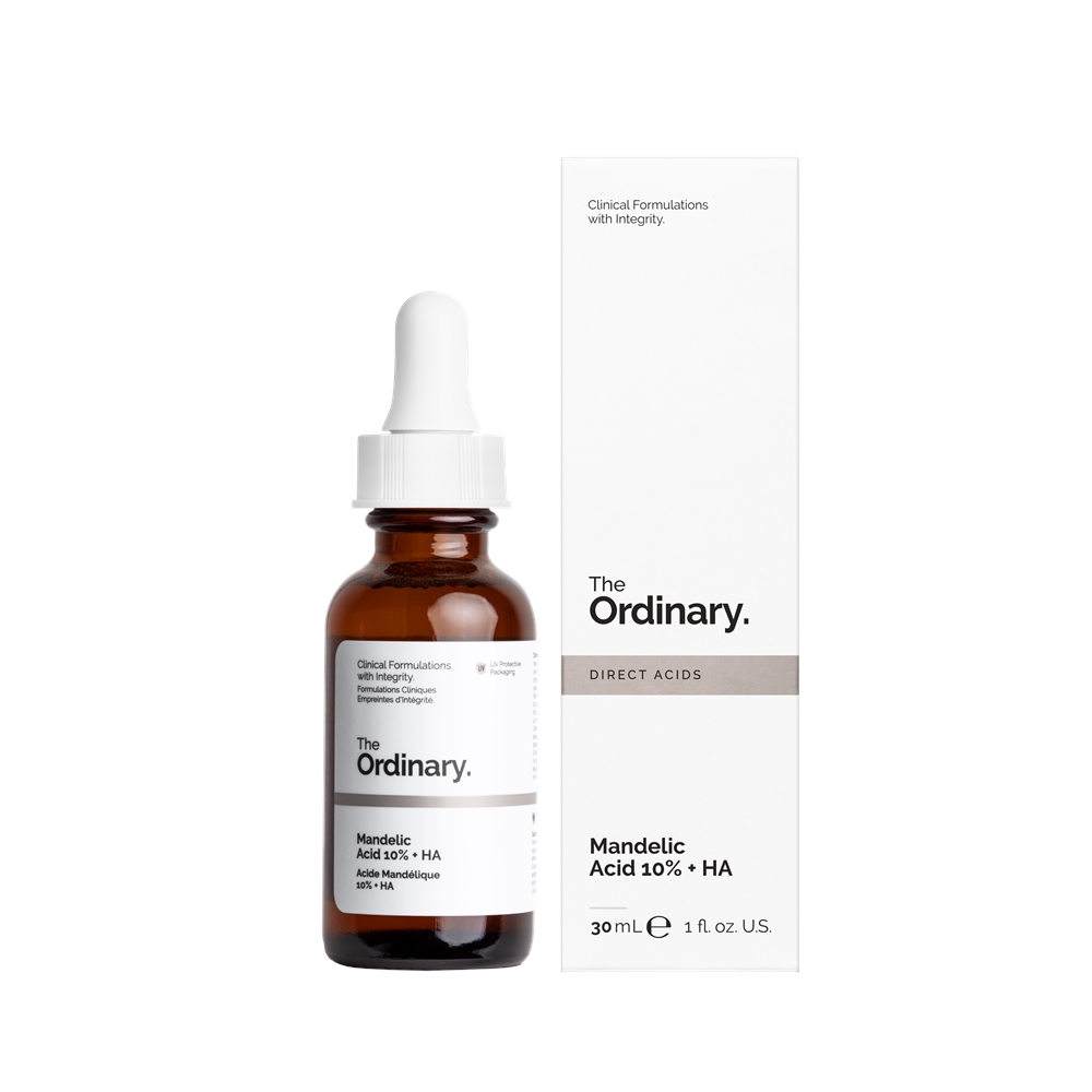 Сыворотка The Ordinary — Миндальная кислота % + гиалуроновая кислота разглаживающая отшелушивающая, 30 мл — фото 4