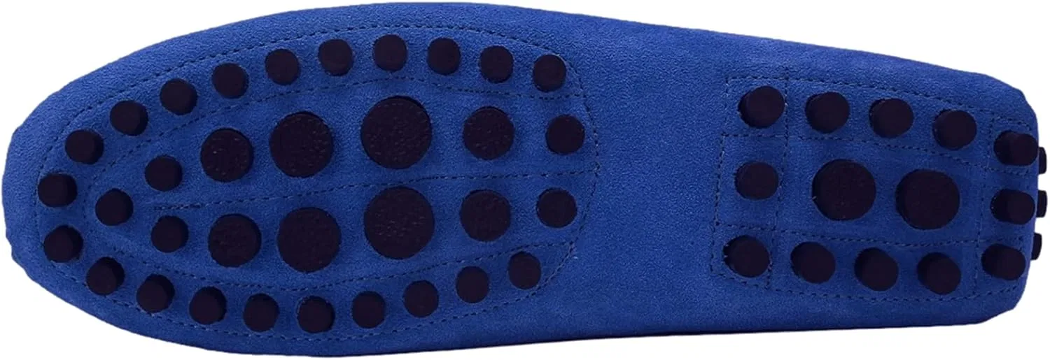 Лоферы мужские ANUFER Penny Loafers, королевский синий — фото 4