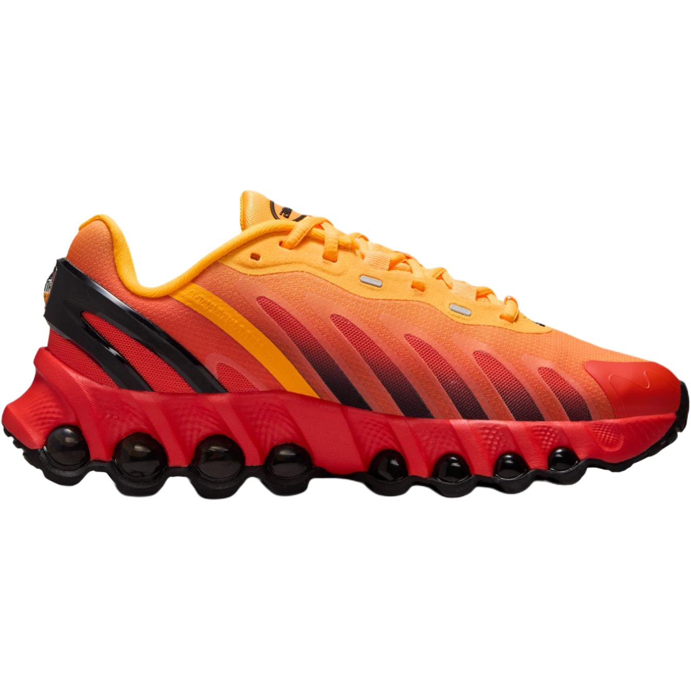 Nike Кроссовки для бега low top kids' с технологией air max dn8, износостойкие, цвет orange black, для подростков — фото 4