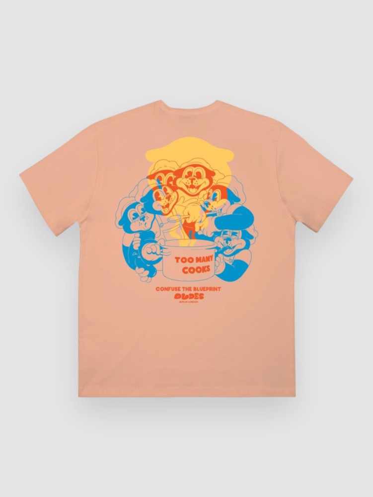 

Футболка The Dudes Too Many Seasonal T-Shirt, prairie sunset