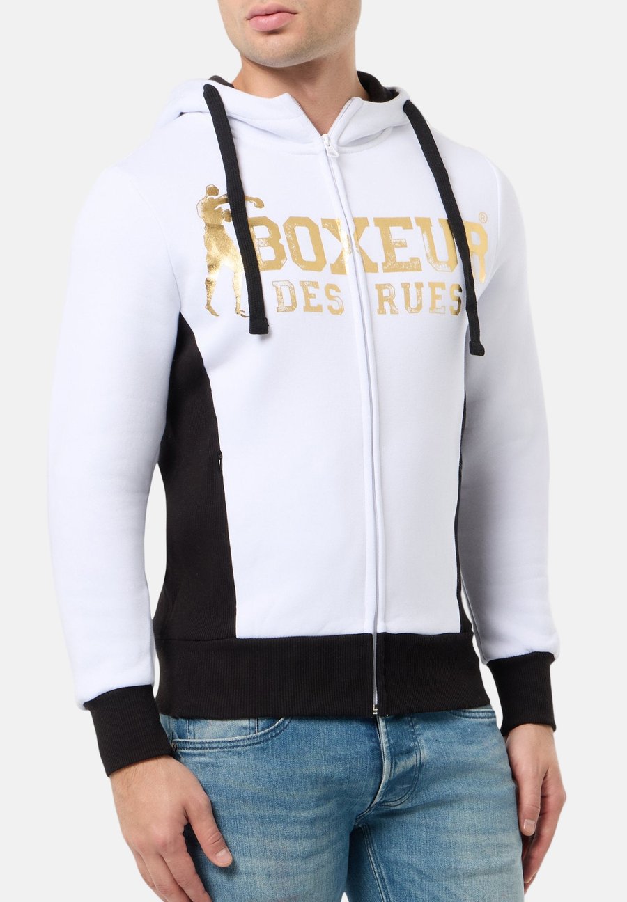 

Толстовка Boxeur Des Rues HOODED FULL ZIP, Weiss/White