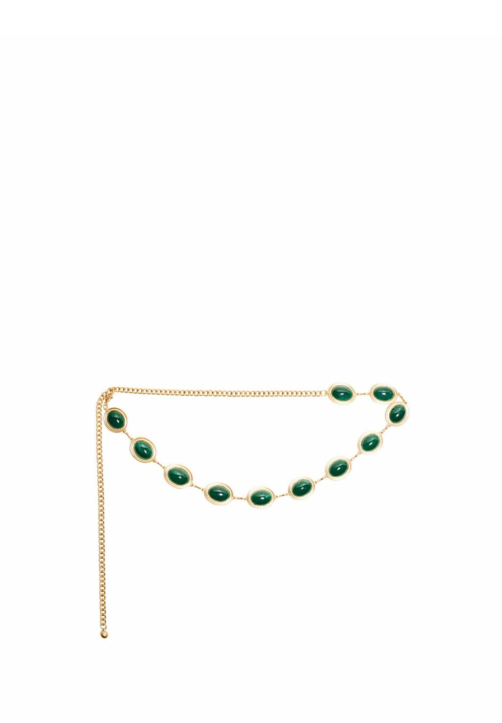 

Ремень MEDALLION Bershka, золотой