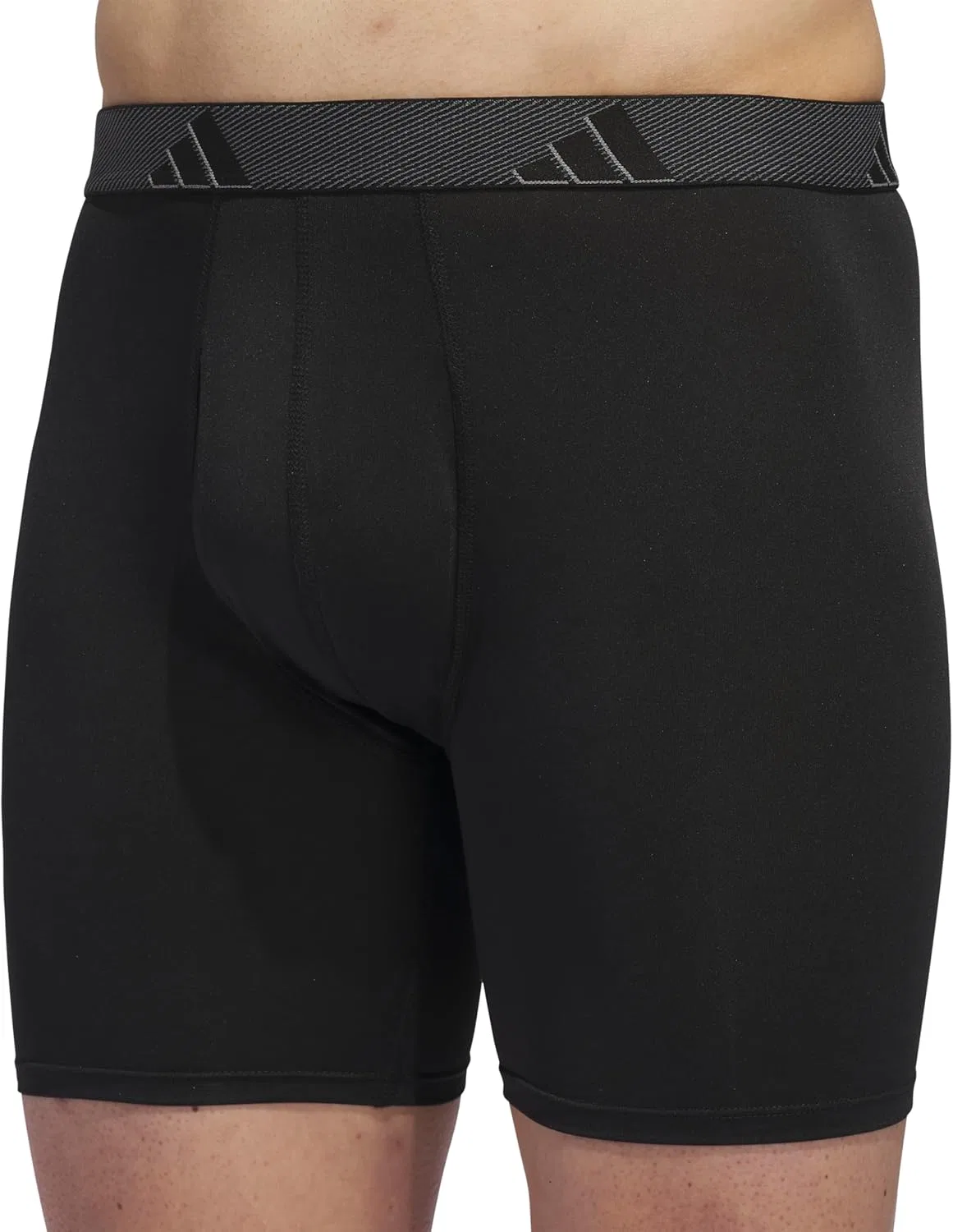 Боксеры 3-pack Adidas, черный/серый/черный — фото 4