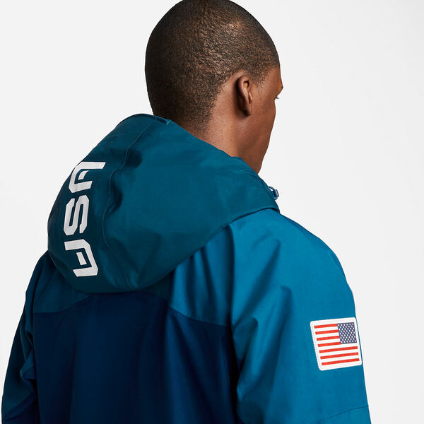 Куртка Nike ACG Goretex USA Olympic Chain Of Craters Jacket 'Blue', синий — фото 3