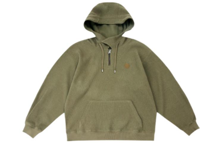 

Толстовка с капюшоном на шнурке и логотипом ADER ERROR, зеленый