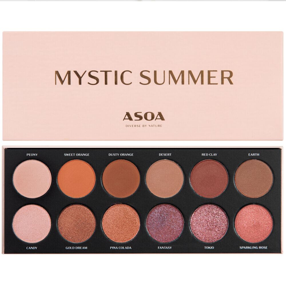 

Палитра теней для век Asoa Mystic Summer, 12,2 гр