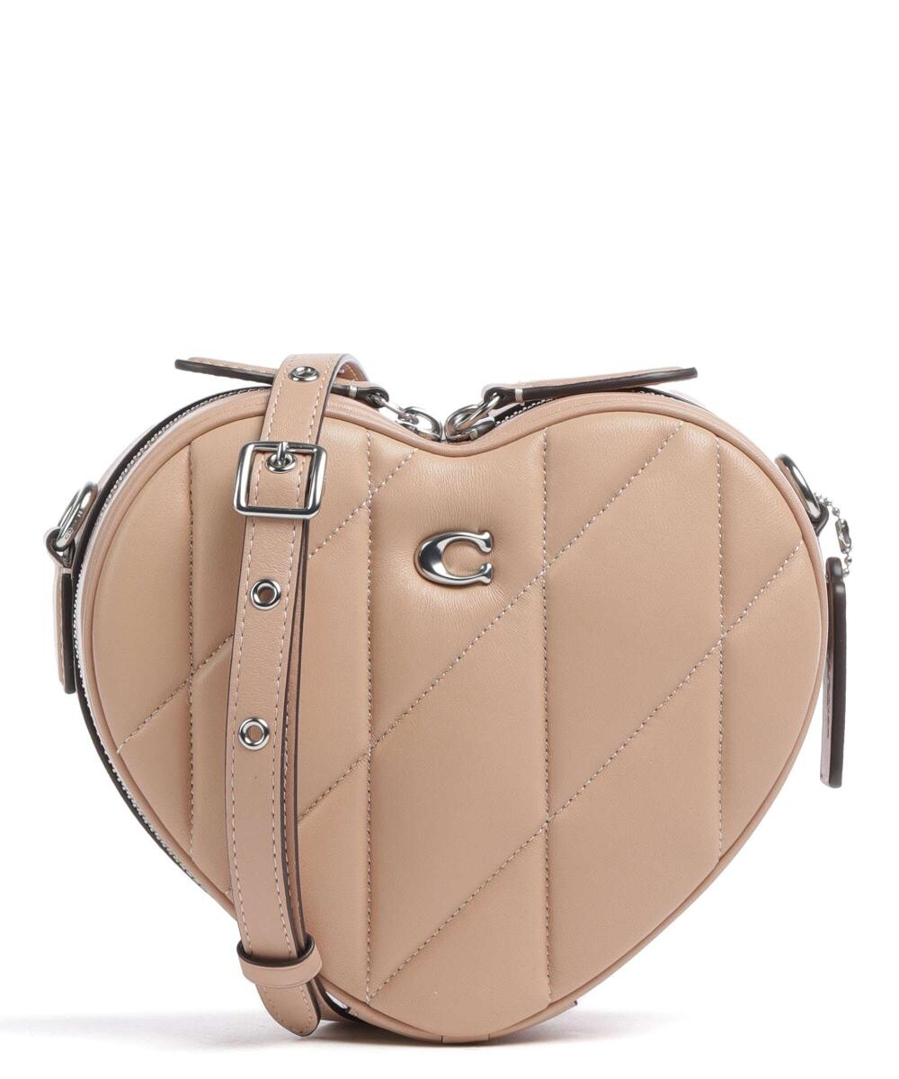 

Сумка через плечо Heart из мелкозернистой кожи Coach, коричневый