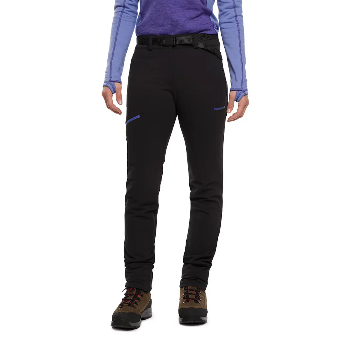 

Женские длинные брюки Causiat Trangoworld, черный/розовый