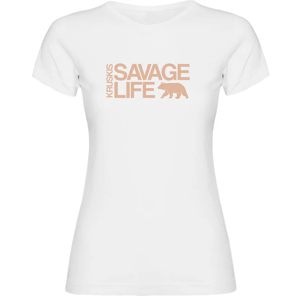 

Футболка с коротким рукавом Kruskis Savage Life, белый