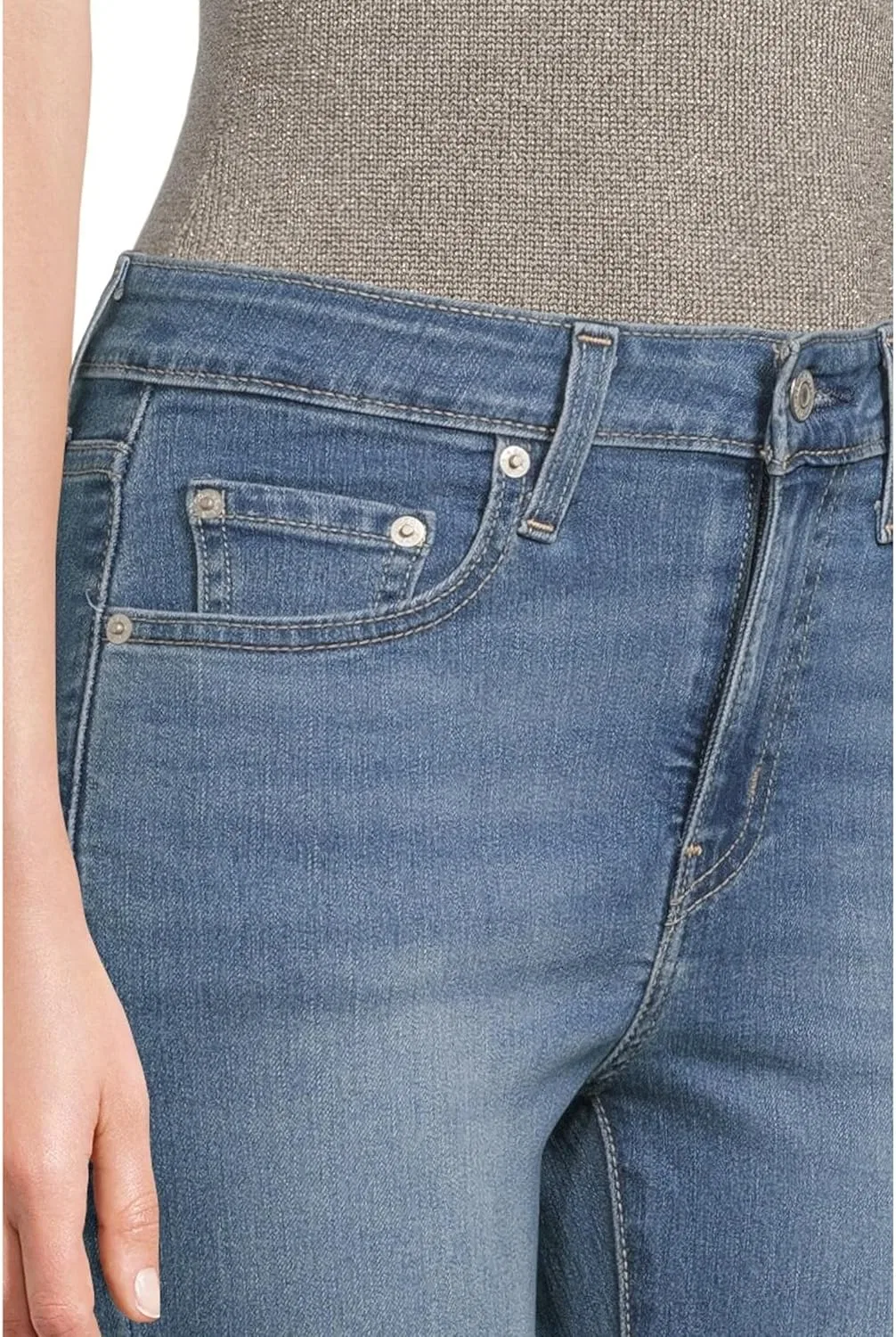 Женские джинсы Levi's 725 High-Rise Bootcut, индиго — фото 4