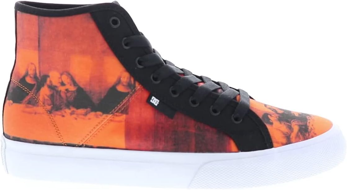 Мужские кеды DC Shoes DC Men's Aw Villain на легкой подошве для скейтборда, черный — фото 2