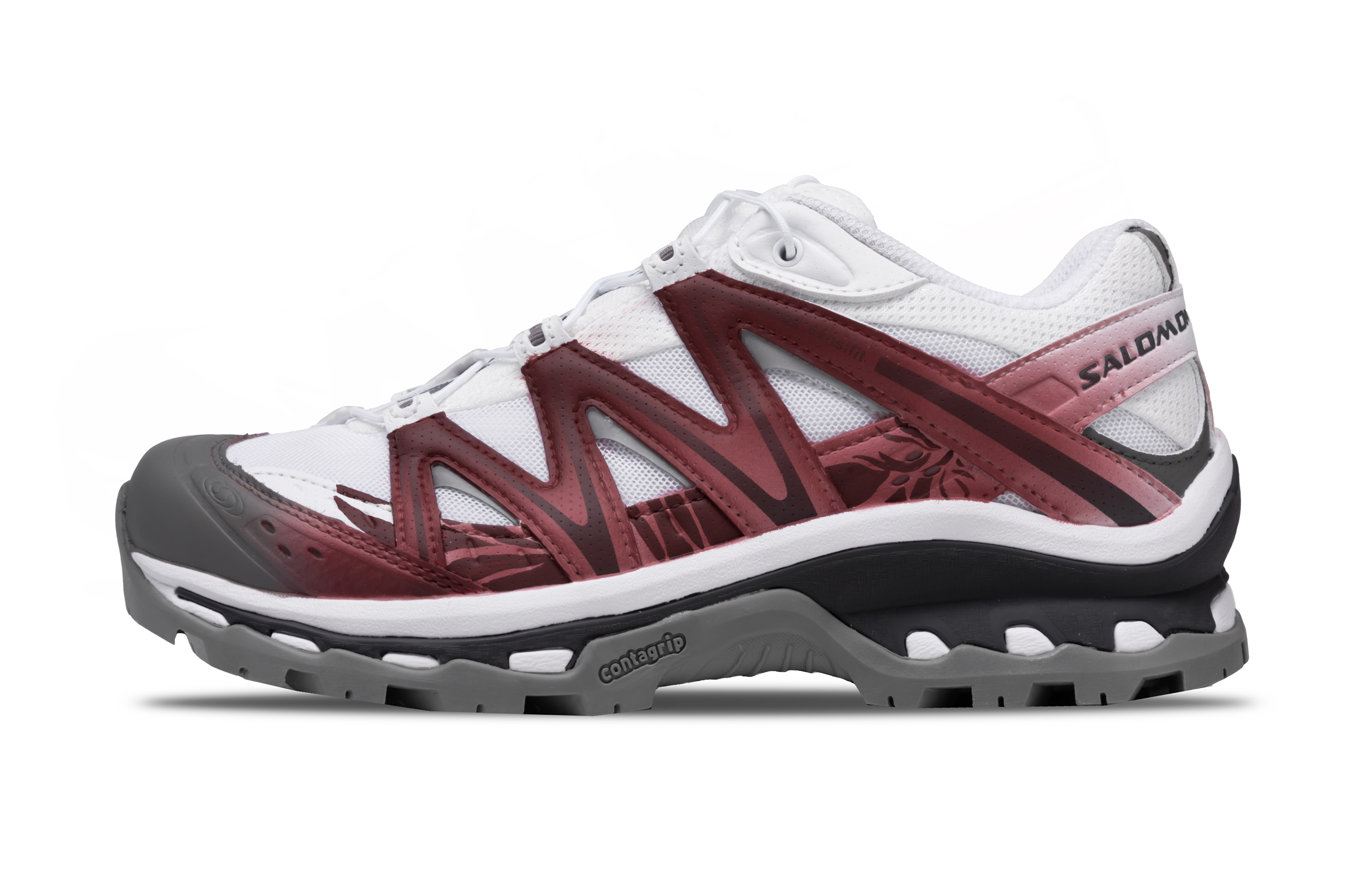 SALOMON Кроссовки для походов XT Quest Low Top унисекс темно-красные