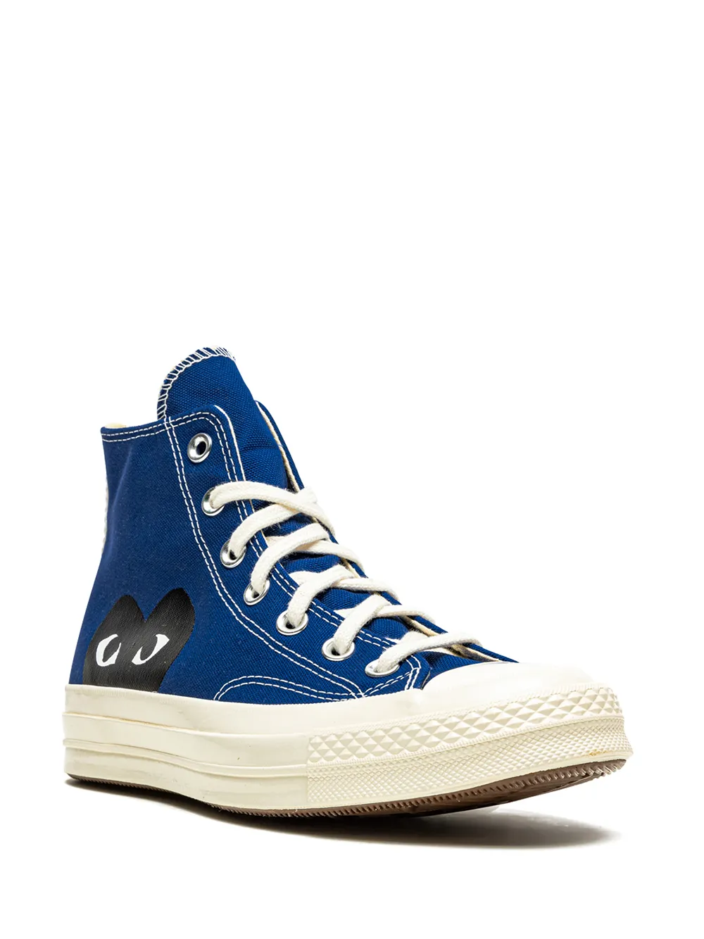 Высокие кеды Chuck 70 из коллаборации с CDG Converse, синий — фото 2