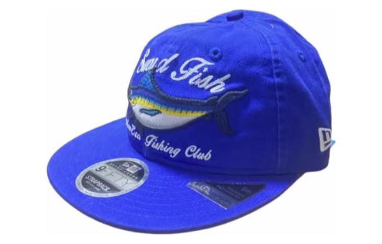 

New Era Хлопковая бейсболка унисекс синяя, Blue