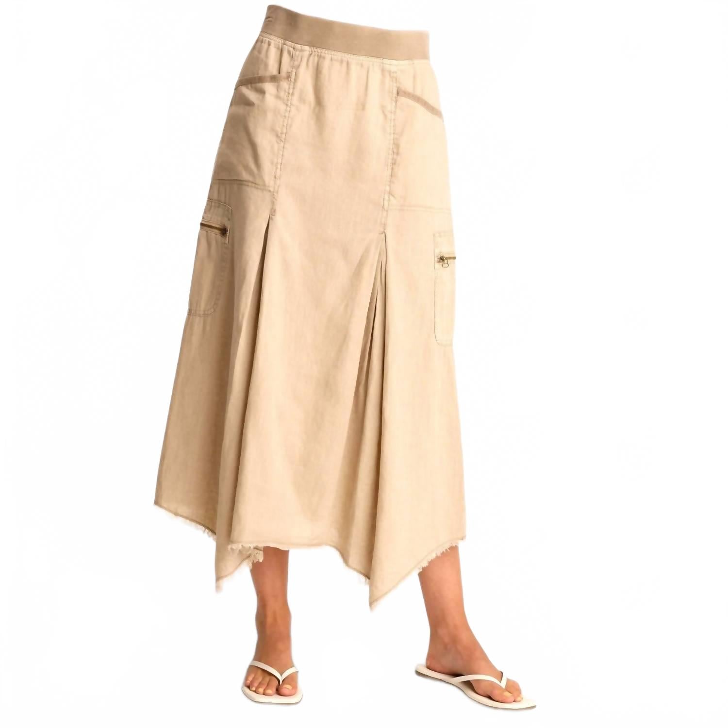 

XCVI Женская юбка Doak цвета хаки