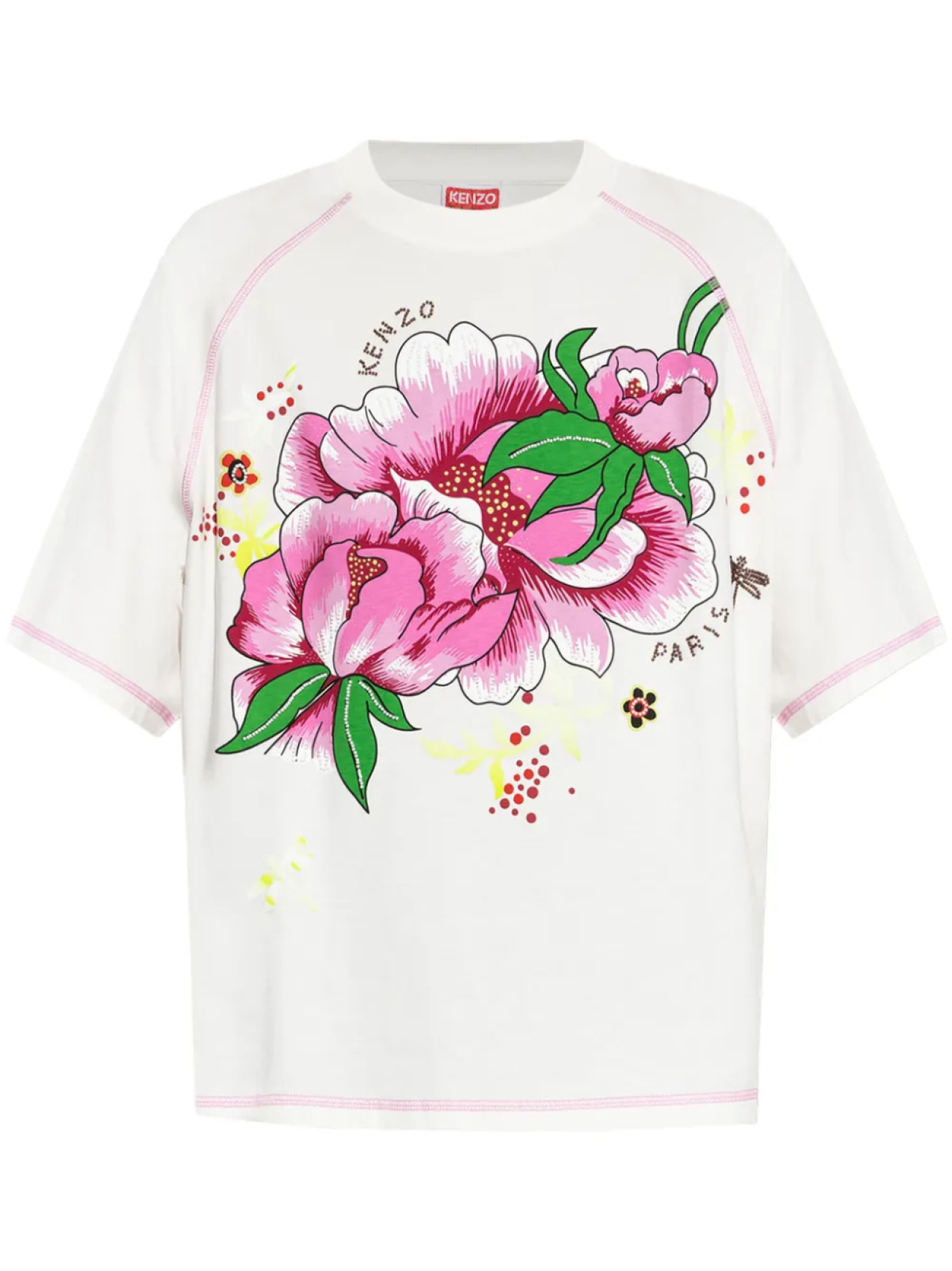 

Футболка Kenzo из хлопка, белый
