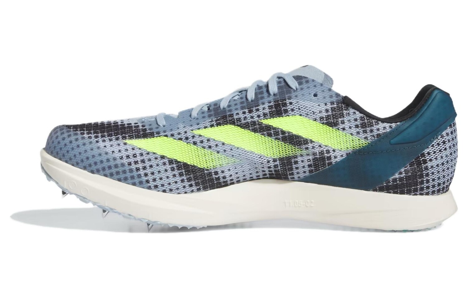 

Кроссовки adidas Adizero Avanti TYO 'Wonder Blue Lucid Lemon', серый