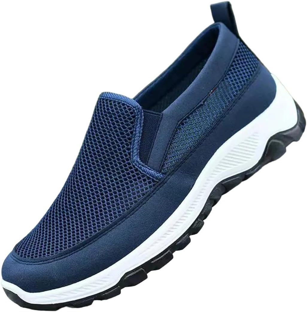 

Мужские кроссовки для бега Дышащие Удобные для активного отдыха Походов и прогулок Generic, синий