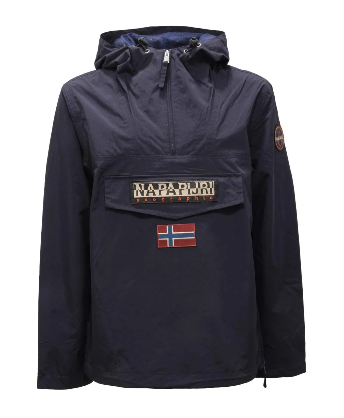 

Летняя куртка для тропического леса, синяя, стандартный крой. Napapijri, синий