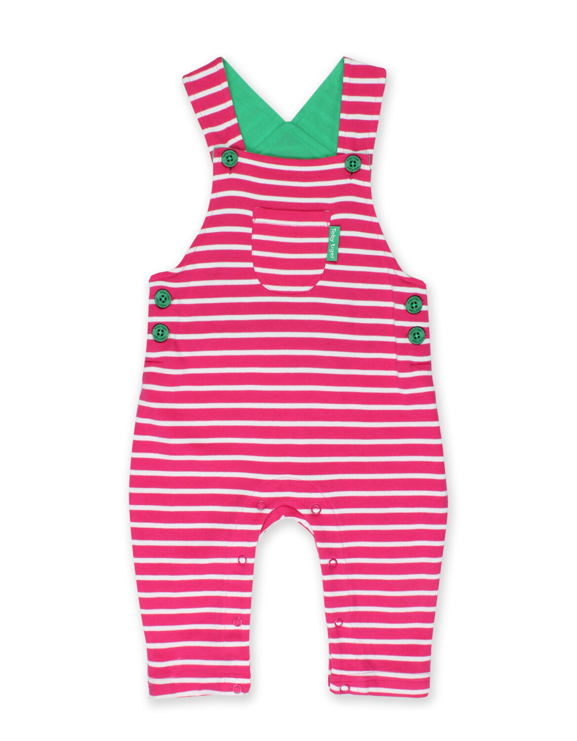 

Тканевые брюки Toby Tiger Jersey Latz mit Streifen, розовый
