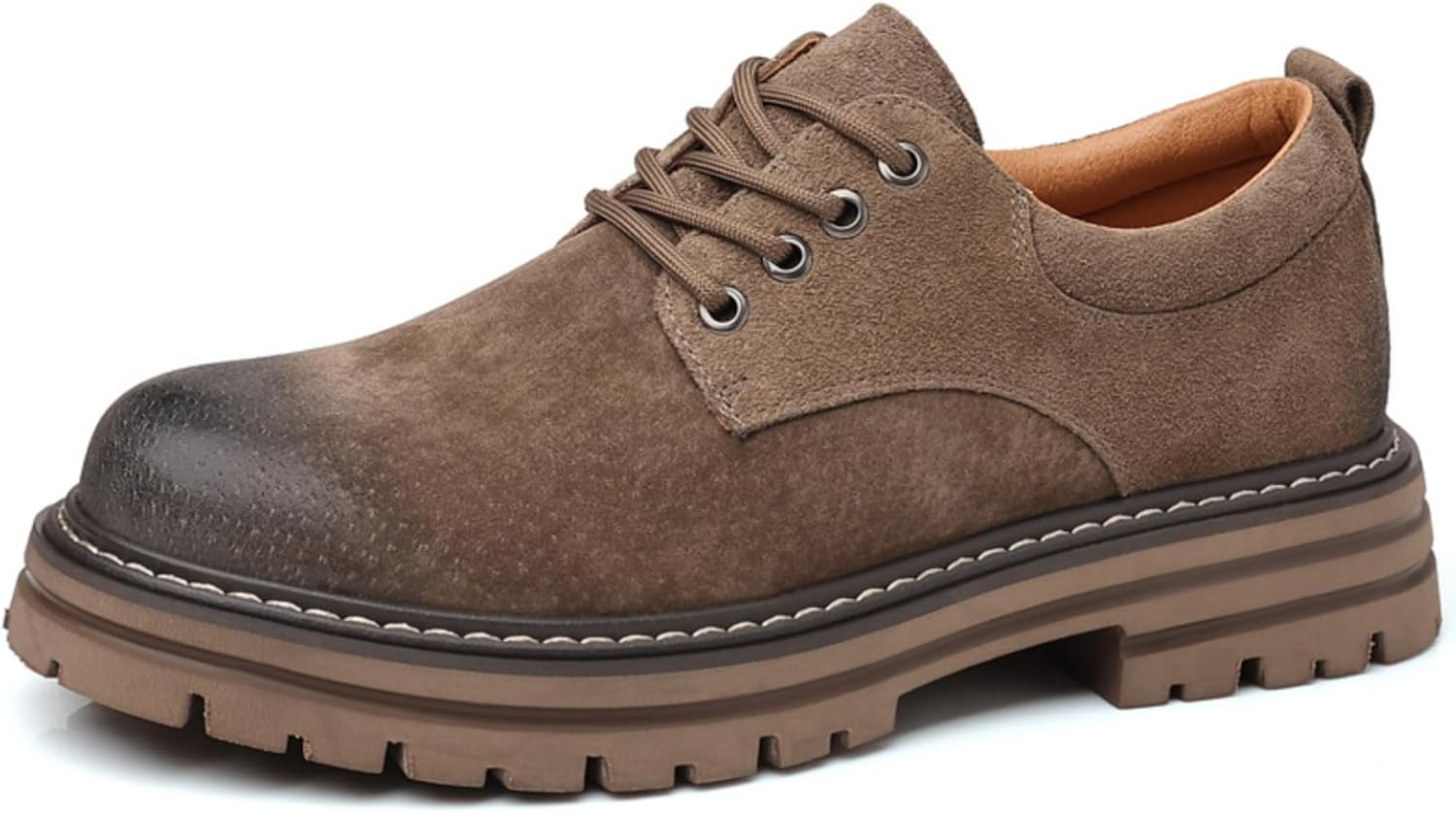 

Классические мужские деловые туфли MACEFIL из кожи, удобные офисные и оксфорды, хаки