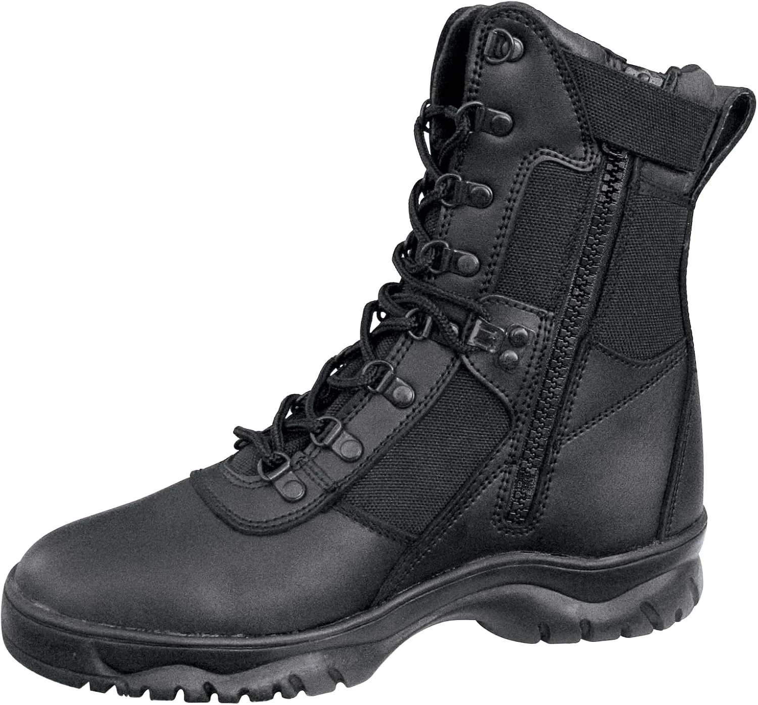 Ботинки Rothco 8" Tact Side Zip Boot, черный