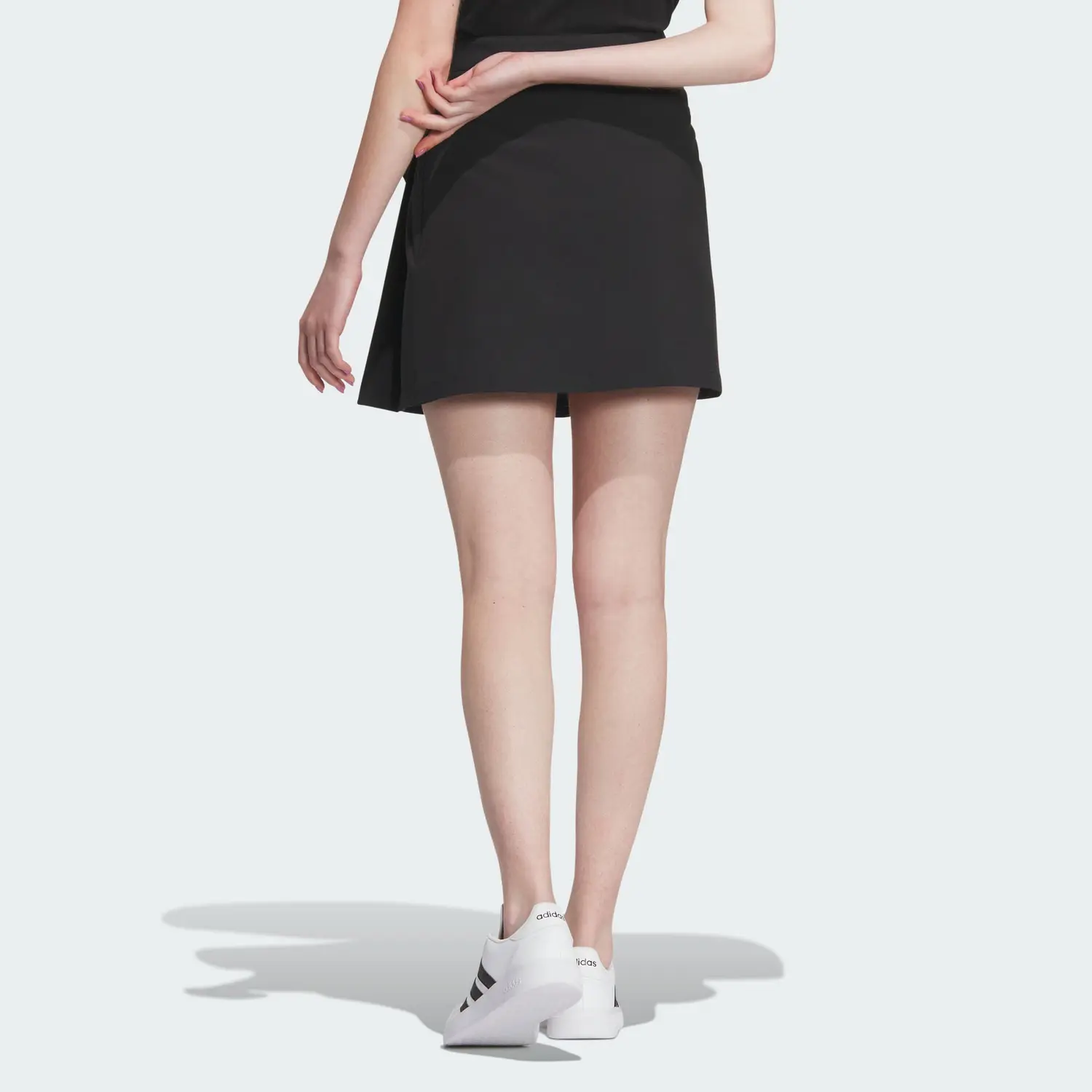 Женская черная повседневная короткая юбка Adidas Neo — фото 4