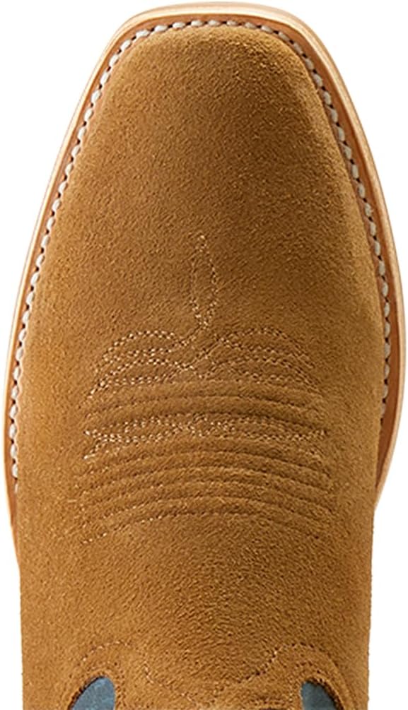 Мужские ковбойские сапоги Ariat Stadtler, Ocean Blue/Dijon Roughout — фото 4