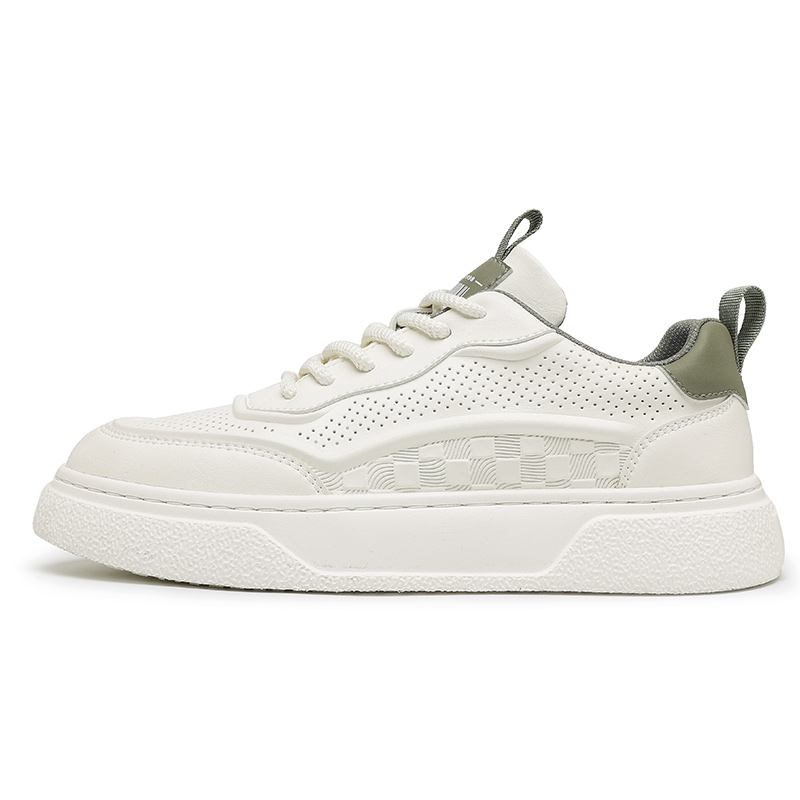 

Низкие мужские кроссовки, увеличивающие рост King Jinmai, Beige Green