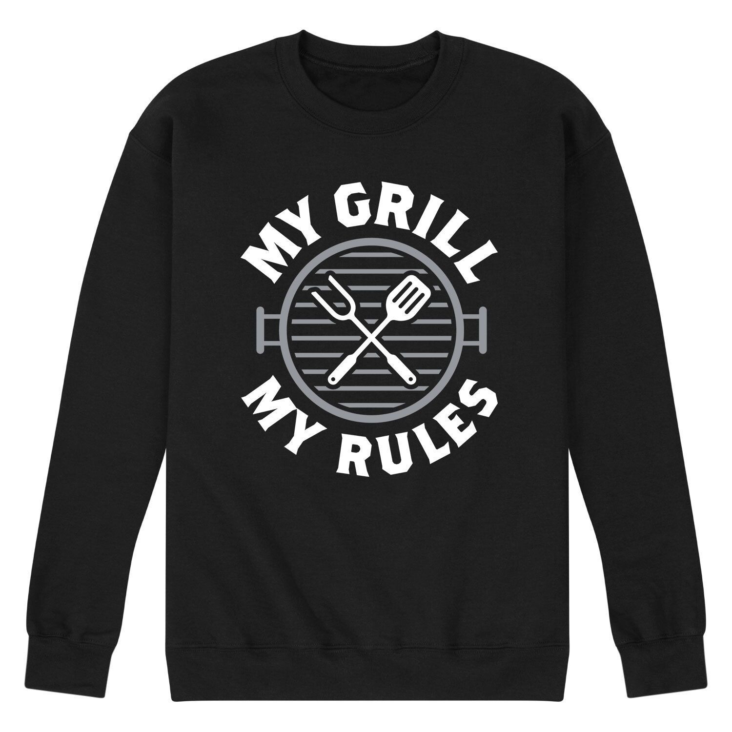 

Мужской свитшот My Grill My Rules Licensed Character