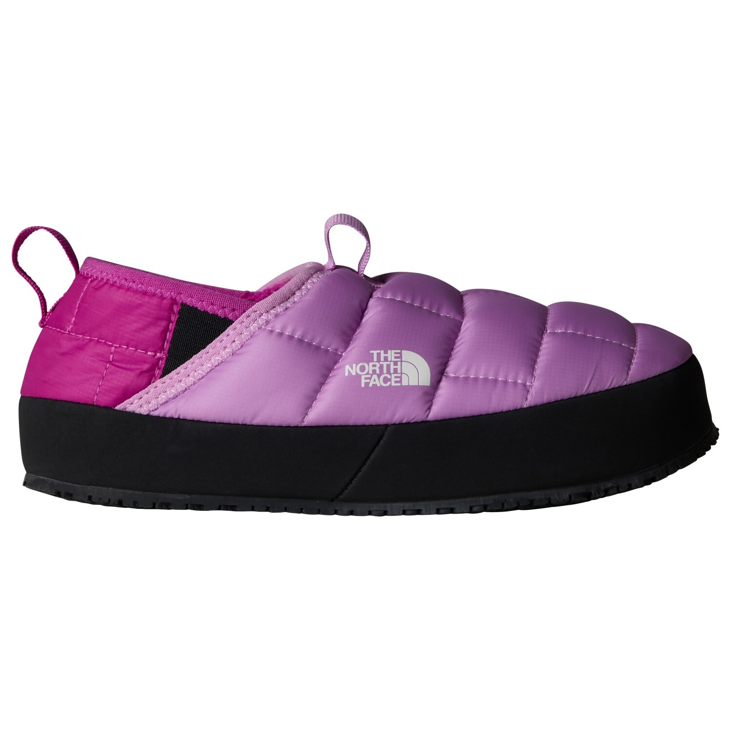 

Тапочки The North Face Youth ThermoBall Traction Mule II, цвет Dragonfruit/Deep Mulberry