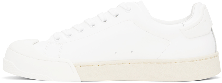 Белые кроссовки Dada Bumper Marni, Lily white — фото 3