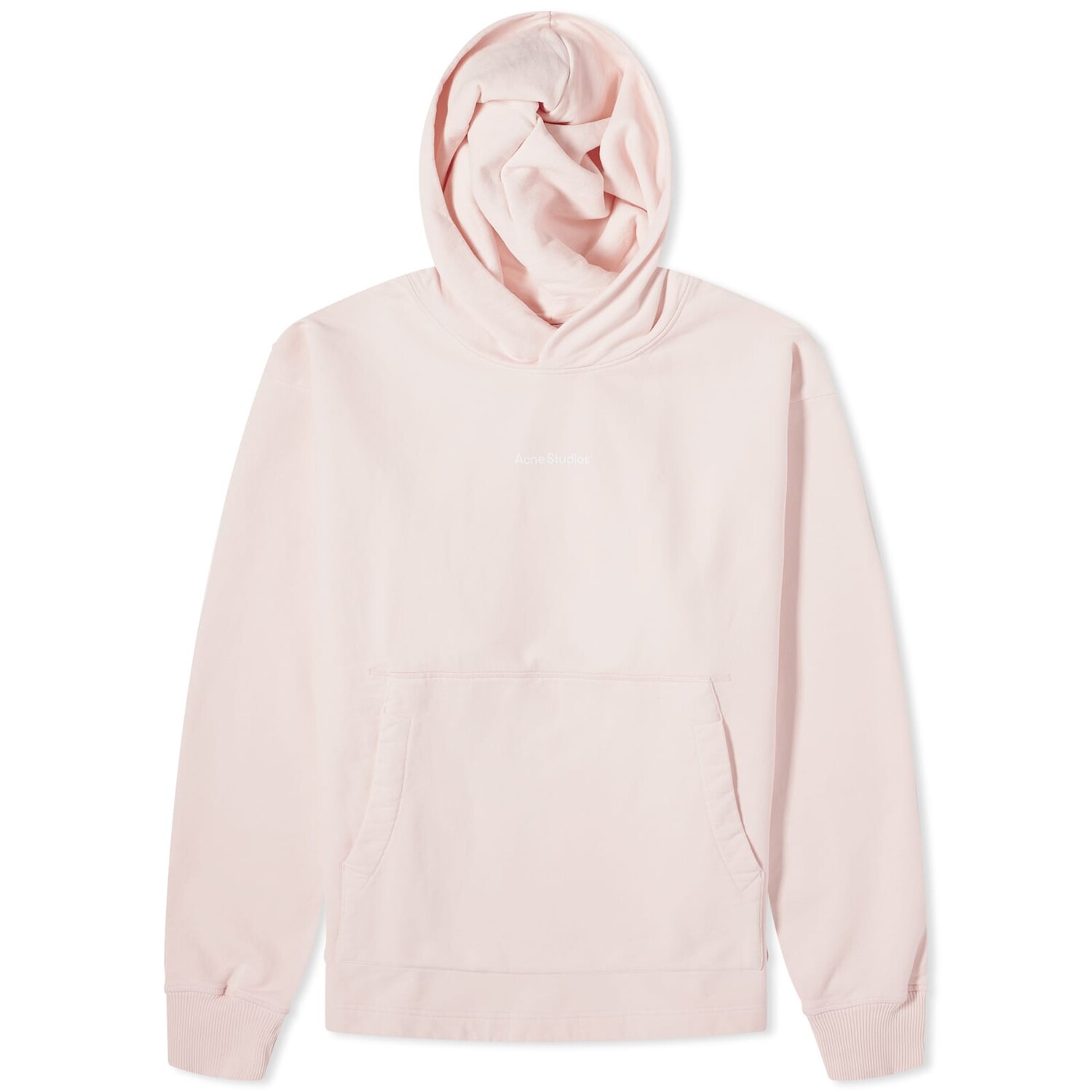 

Худи Acne Studios Franklin Stamp, цвет Pale Pink