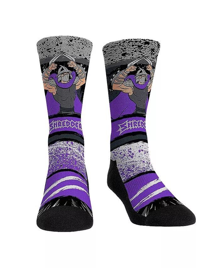 

Мужские и женские носки Teenage Mutant Ninja Turtles Shredder Showtime Crew Socks Rock 'Em, мультиколор