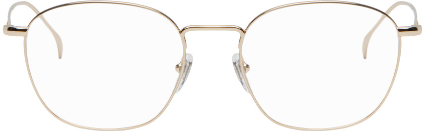 

Золотые круглые очки Gucci, цвет Gold/Gold/Transparent
